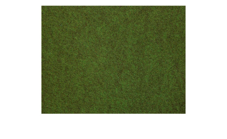 Ein quadratisches Stück Kunstrasen Garden 100 x 200 cm mit einheitlicher Textur, zentriert auf weißem Hintergrund.