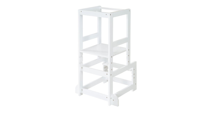 Lernturm 440111WE in Weiß aus Holz.