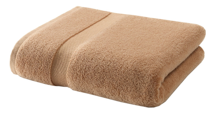 Duschtuch 70 x 140 cm in zimt aus Baumwolle.