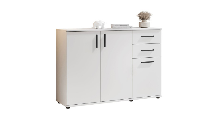 Kommode Britta in der Farbe weiß