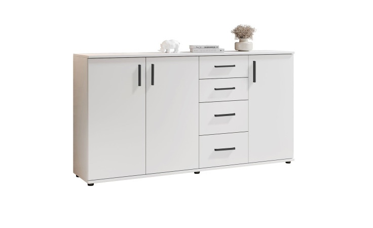 Kommode Britta in der Farbe weiß