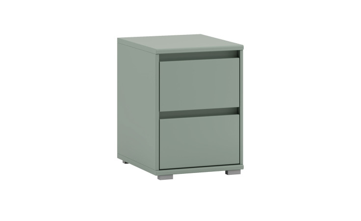 Nachtkommode Ivana in der Farbe salbei