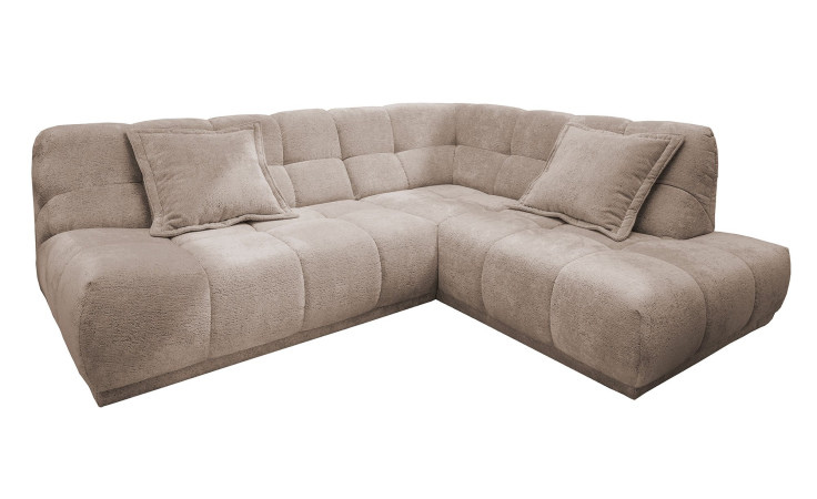 Wohnlandschaft Isola in der Farbe Beige-braun