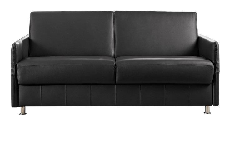 Komfort-Schlafsofa Mailand, in der Farbausführung Anthrazit