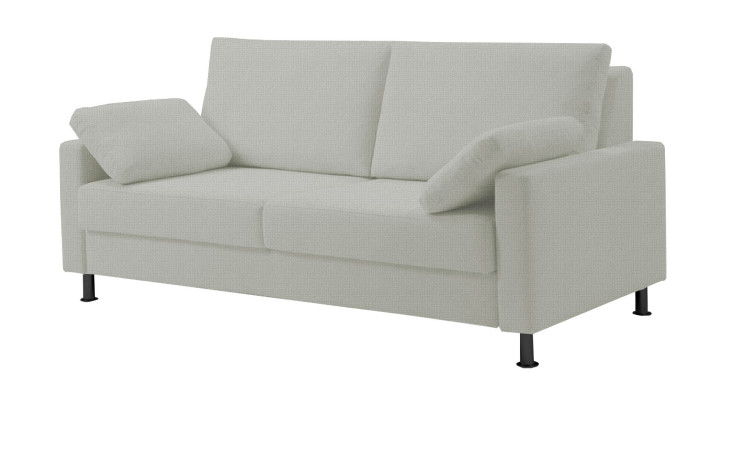 Schlafsofa Faro, in der Farbausführung Hellgrau
