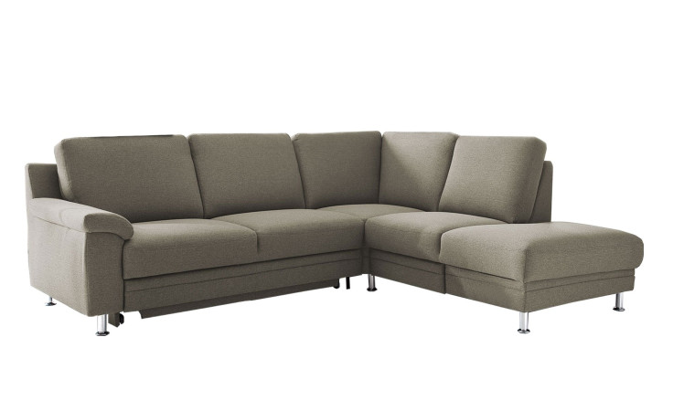 Basis-Ecksofa LASCONDO Riva, in der Farbausführung Sand