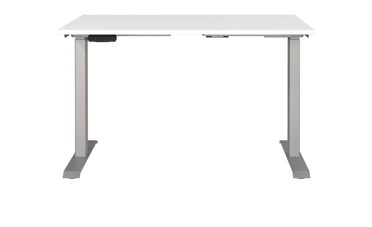 Höhenverstellbarer Schreibtisch Move & Work in Weiß
