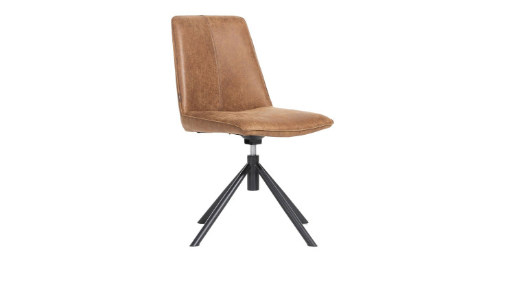 Stuhl Brody in der Farbe Cognac