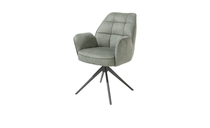 Armstuhl Bell in der Farbe Olivgrün