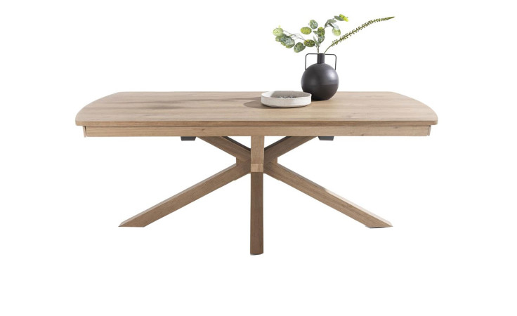 Ausziehtisch Nyon in Dune Color (Sand) mit Sternfuß