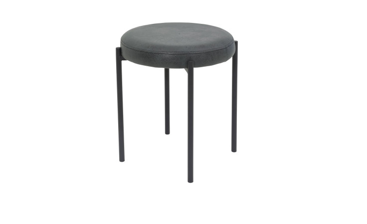 Hocker Sandra in der Farbe anthrazit