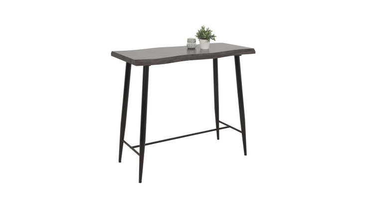 Bartisch Gitte BT in der Farbe Grau-Schwarz