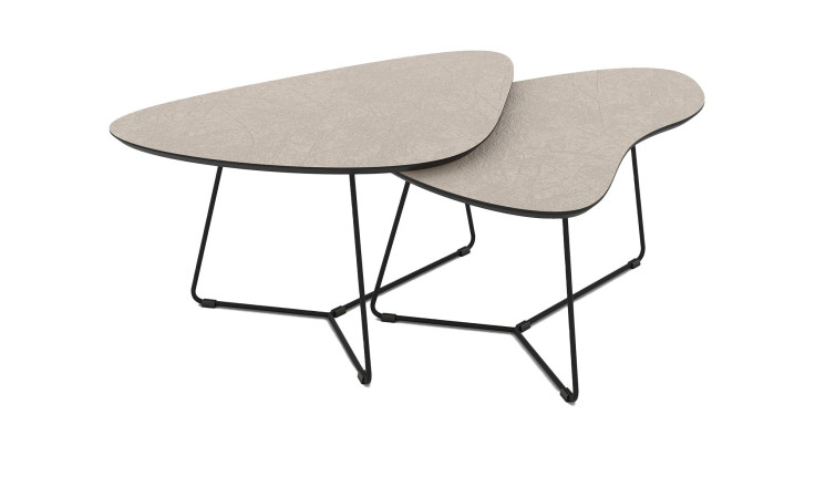 Couchtisch Pia in der Farbe Cashmere