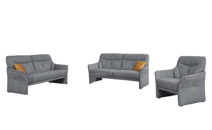 Komfort-Sitzgruppe 9568, in der Farbausfürhung Hellgrau