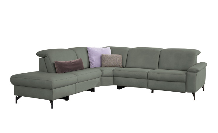 Komfort-Ecksofa 1590, in der Farbausführung Grün
