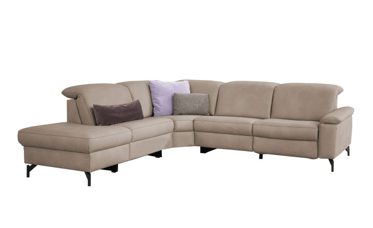 Basis-Ecksofa 1590, in der Farbausführung Creme
