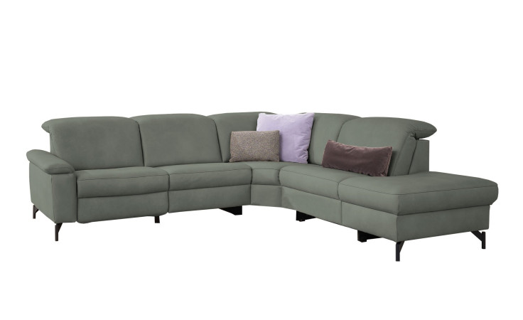Basis-Ecksofa 1590, in der Farbausführung Grün