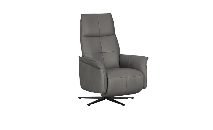 Relaxsessel 9361, in der Farbausführung Grau, Schrägansicht, rechts