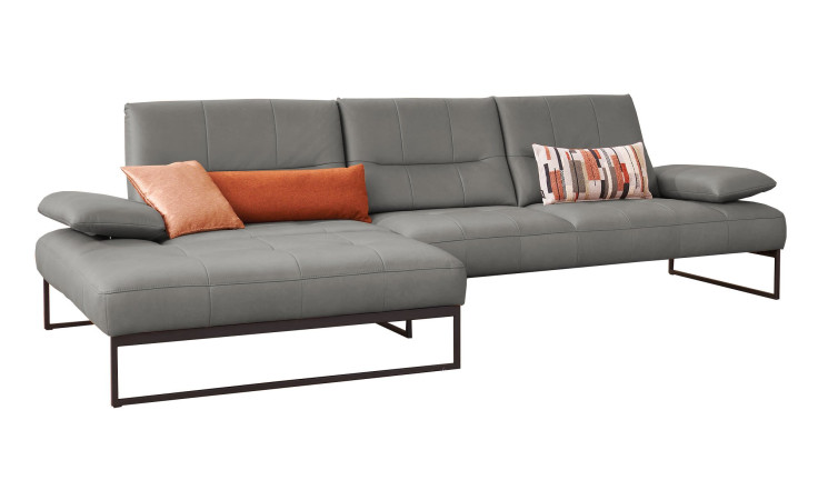 Basis-Ecksofa 9360, in der Farbausführung Grau