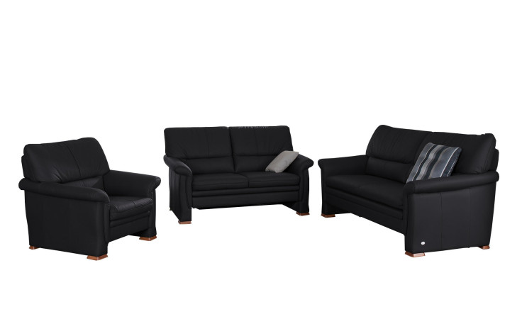 Komfort-Sitzgruppe 2253, in der Farbausführung Black