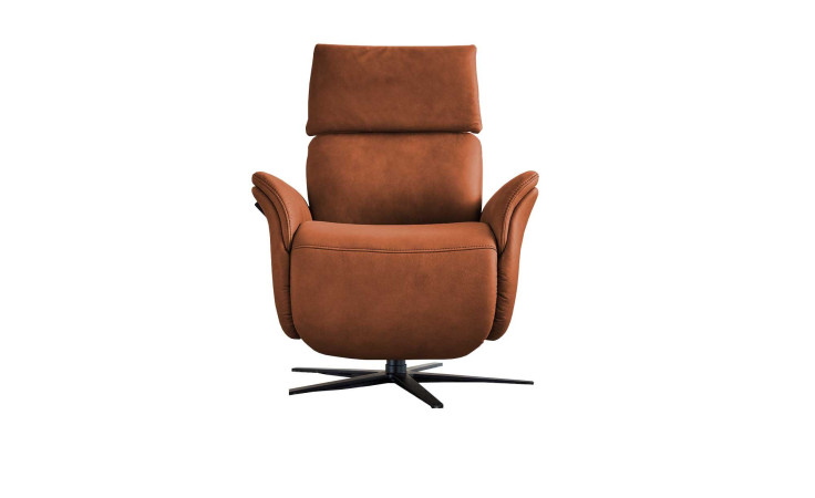 Komfort-Relaxsessel 7170 in der Farbe braun, ohne Kontrastnaht 