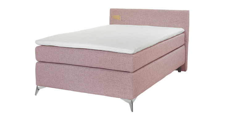 Boxspringbett Nottingham in der Farbe Altrosa