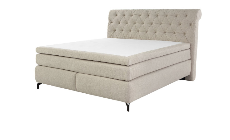 Boxspringbett Sheffield Mix in der Farbe Beige