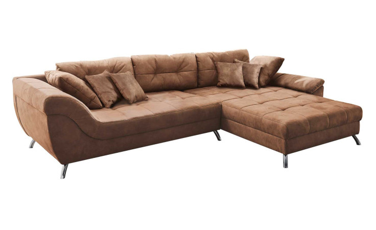 Wohnlandschaft Santa Fee in der Farbe Cognac