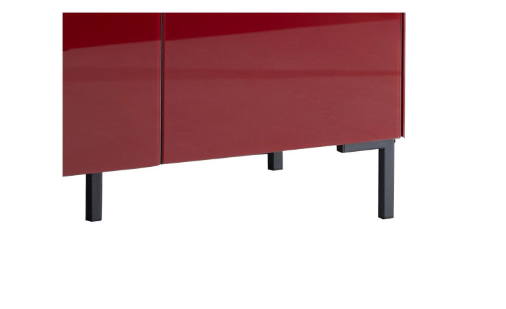 Unterer Teil eines Highboards mit Füßen