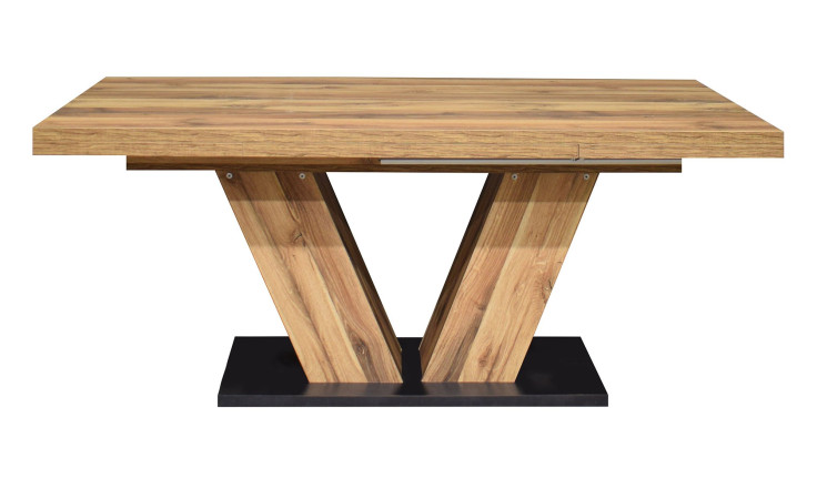 Ausziehtisch Kingston in der Farbe plankeneiche