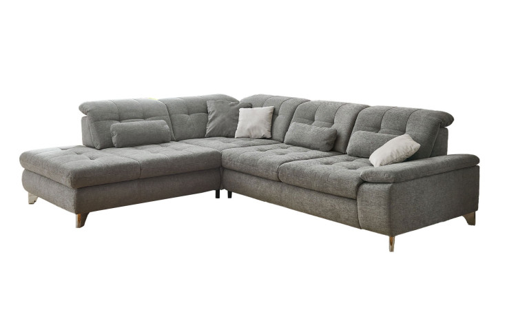 Komfort-Wohnlandschaft Jan van Dyk Evita in der Farbe grau