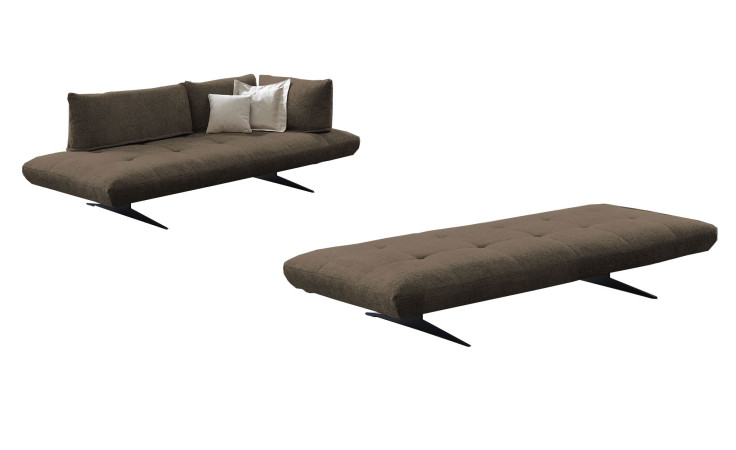 Komfort-Sitzgruppe Quickborn, in der Farbausführung Schlamm