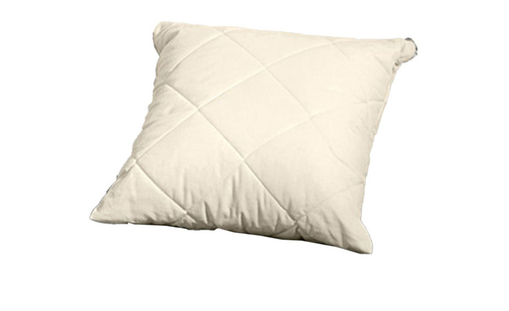 Das Paidi Partykissen Kidsworld ist beige mit einem gesteppten Rautenmuster und einem weichen Baumwollbezug.