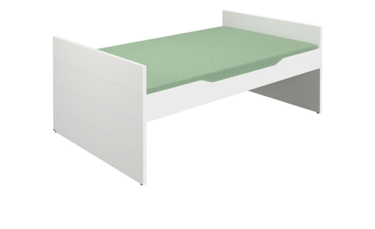 Kojenbett Fiona in Kreideweiß.