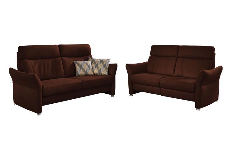 Komfort-Sitgruppe plano|FORM Bari, in der Farbausfphrung Braun