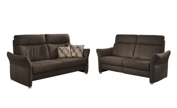 Komfort-Sitgruppe plano|FORM Bari, in der Farbausfphrung Schoko