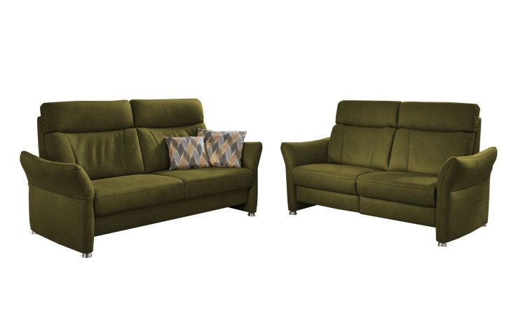 Basis-Sitzgruppe plano|FORM Bari, in der Farbausführung Grün