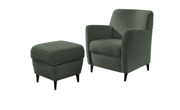 Komfort-Sessel plano|FORM Florenz, mit einem Sessel, in der Farbausführung Moos