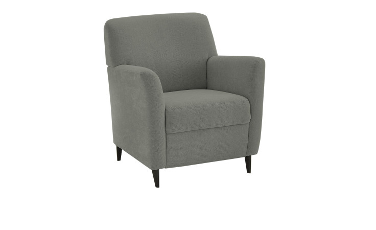 Basis-Sessel plano|FORM Florenz, in der Farbausführung Steel, Schrägansicht