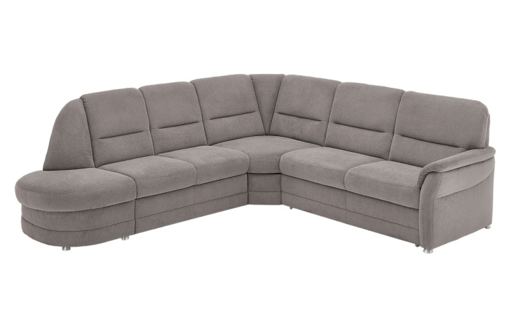 Basis-Wohnlandschaft plano|FORM Easyplan Q+, in der Farbausführung Stone