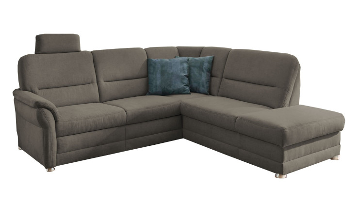 Komfort-Wohnlandschaft plano|FORM Easyplan Q+, in der Farbausführung Moos