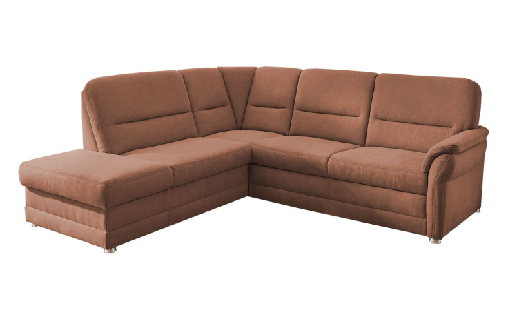 Basis-Wohnlandschaft plano|FORM Easyplan Q+, in der Farbausführung Rost