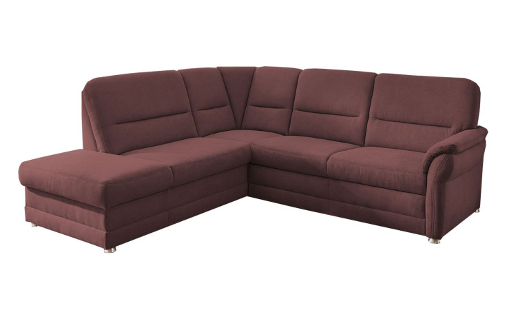 Basis-Wohnlandschaft plano|FORM Easyplan Q+, in der Farbausführung Wine