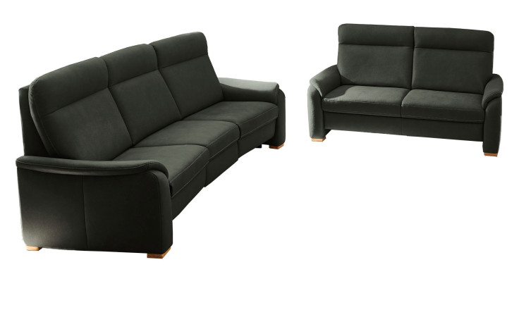 Basis-Sitzgruppe plano|FORM Landsberg in einem Bezugsstoff in Moos