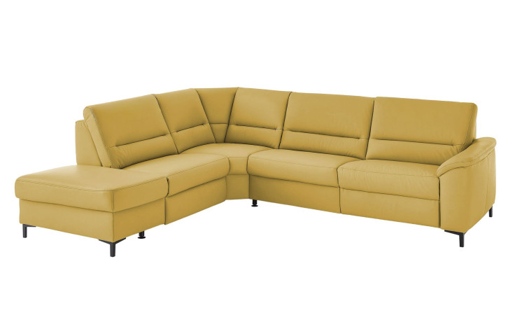 Basis-Wohnlandschaft plano|FORM Enna, in der Farbausführung Yellow