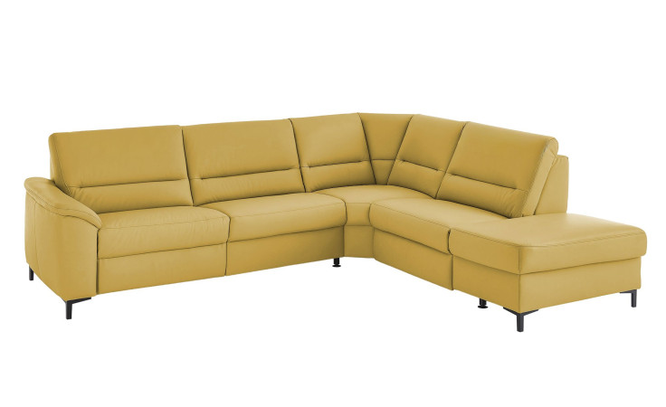 Basis-Wohnlandschaft plano|FORM Enna, in der Farbausführung Yellow