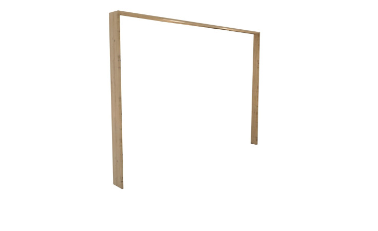 Passepartoutrahmen Silvio in Dekor-Druck Eiche Artisan.