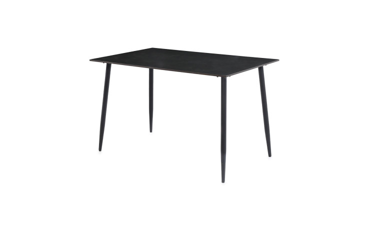 Esstisch Malin 2 in der Farbe Schwarz