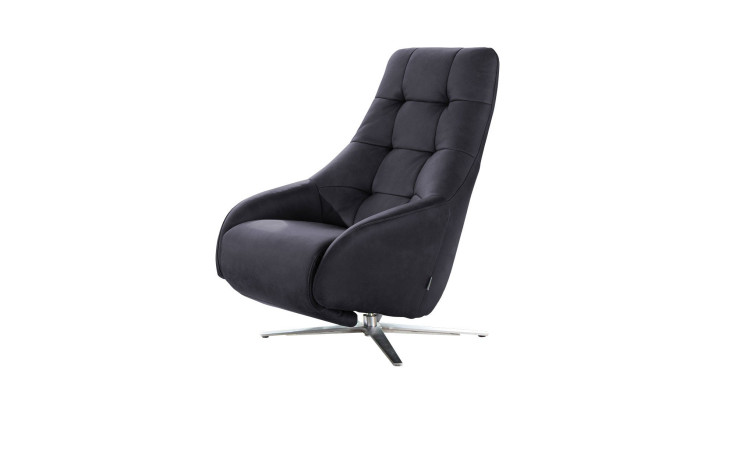 Basis-Einzelsessel Filippoo. in der Farbe Anthrazit