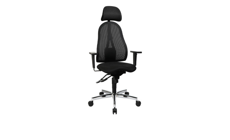 Bürostuhl Sitting Profi 650 in schwarz, höhenverstellbar